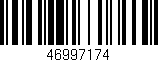 Código de barras (EAN, GTIN, SKU, ISBN): '46997174'