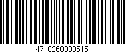 Código de barras (EAN, GTIN, SKU, ISBN): '4710268803515'