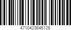 Código de barras (EAN, GTIN, SKU, ISBN): '4710423846128'