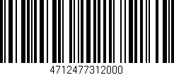 Código de barras (EAN, GTIN, SKU, ISBN): '4712477312000'