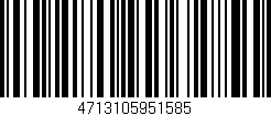 Código de barras (EAN, GTIN, SKU, ISBN): '4713105951585'