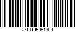 Código de barras (EAN, GTIN, SKU, ISBN): '4713105951608'