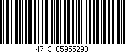 Código de barras (EAN, GTIN, SKU, ISBN): '4713105955293'