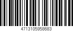 Código de barras (EAN, GTIN, SKU, ISBN): '4713105958683'