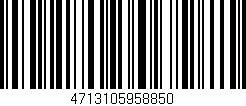 Código de barras (EAN, GTIN, SKU, ISBN): '4713105958850'