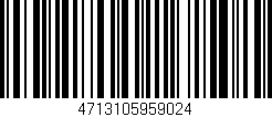 Código de barras (EAN, GTIN, SKU, ISBN): '4713105959024'