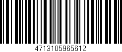Código de barras (EAN, GTIN, SKU, ISBN): '4713105965612'