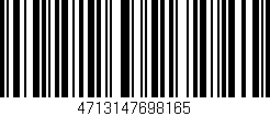 Código de barras (EAN, GTIN, SKU, ISBN): '4713147698165'