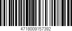 Código de barras (EAN, GTIN, SKU, ISBN): '4718009157392'