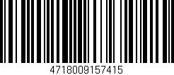 Código de barras (EAN, GTIN, SKU, ISBN): '4718009157415'