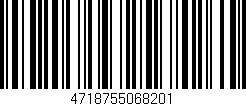 Código de barras (EAN, GTIN, SKU, ISBN): '4718755068201'