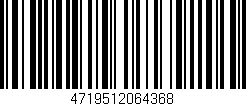 Código de barras (EAN, GTIN, SKU, ISBN): '4719512064368'