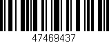 Código de barras (EAN, GTIN, SKU, ISBN): '47469437'