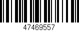 Código de barras (EAN, GTIN, SKU, ISBN): '47469557'