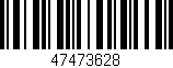 Código de barras (EAN, GTIN, SKU, ISBN): '47473628'
