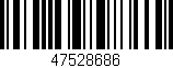 Código de barras (EAN, GTIN, SKU, ISBN): '47528686'