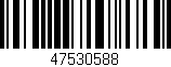 Código de barras (EAN, GTIN, SKU, ISBN): '47530588'
