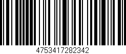 Código de barras (EAN, GTIN, SKU, ISBN): '4753417282342'