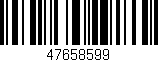 Código de barras (EAN, GTIN, SKU, ISBN): '47658599'