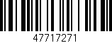 Código de barras (EAN, GTIN, SKU, ISBN): '47717271'