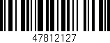 Código de barras (EAN, GTIN, SKU, ISBN): '47812127'