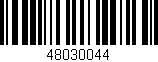 Código de barras (EAN, GTIN, SKU, ISBN): '48030044'