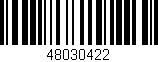 Código de barras (EAN, GTIN, SKU, ISBN): '48030422'