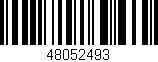 Código de barras (EAN, GTIN, SKU, ISBN): '48052493'