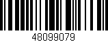Código de barras (EAN, GTIN, SKU, ISBN): '48099079'