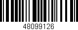 Código de barras (EAN, GTIN, SKU, ISBN): '48099126'