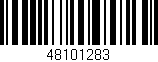 Código de barras (EAN, GTIN, SKU, ISBN): '48101283'