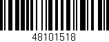 Código de barras (EAN, GTIN, SKU, ISBN): '48101518'