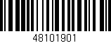 Código de barras (EAN, GTIN, SKU, ISBN): '48101901'
