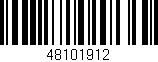 Código de barras (EAN, GTIN, SKU, ISBN): '48101912'