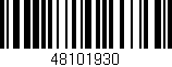 Código de barras (EAN, GTIN, SKU, ISBN): '48101930'