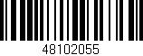 Código de barras (EAN, GTIN, SKU, ISBN): '48102055'