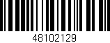 Código de barras (EAN, GTIN, SKU, ISBN): '48102129'