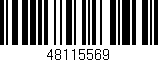 Código de barras (EAN, GTIN, SKU, ISBN): '48115569'