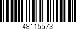 Código de barras (EAN, GTIN, SKU, ISBN): '48115573'