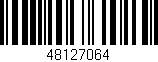 Código de barras (EAN, GTIN, SKU, ISBN): '48127064'