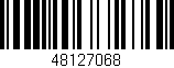 Código de barras (EAN, GTIN, SKU, ISBN): '48127068'