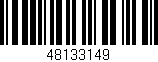 Código de barras (EAN, GTIN, SKU, ISBN): '48133149'