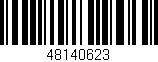 Código de barras (EAN, GTIN, SKU, ISBN): '48140623'