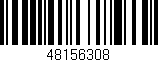 Código de barras (EAN, GTIN, SKU, ISBN): '48156308'