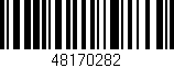 Código de barras (EAN, GTIN, SKU, ISBN): '48170282'