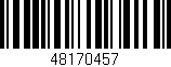 Código de barras (EAN, GTIN, SKU, ISBN): '48170457'