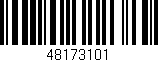 Código de barras (EAN, GTIN, SKU, ISBN): '48173101'