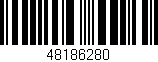 Código de barras (EAN, GTIN, SKU, ISBN): '48186280'