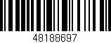 Código de barras (EAN, GTIN, SKU, ISBN): '48188697'