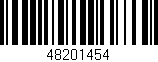 Código de barras (EAN, GTIN, SKU, ISBN): '48201454'